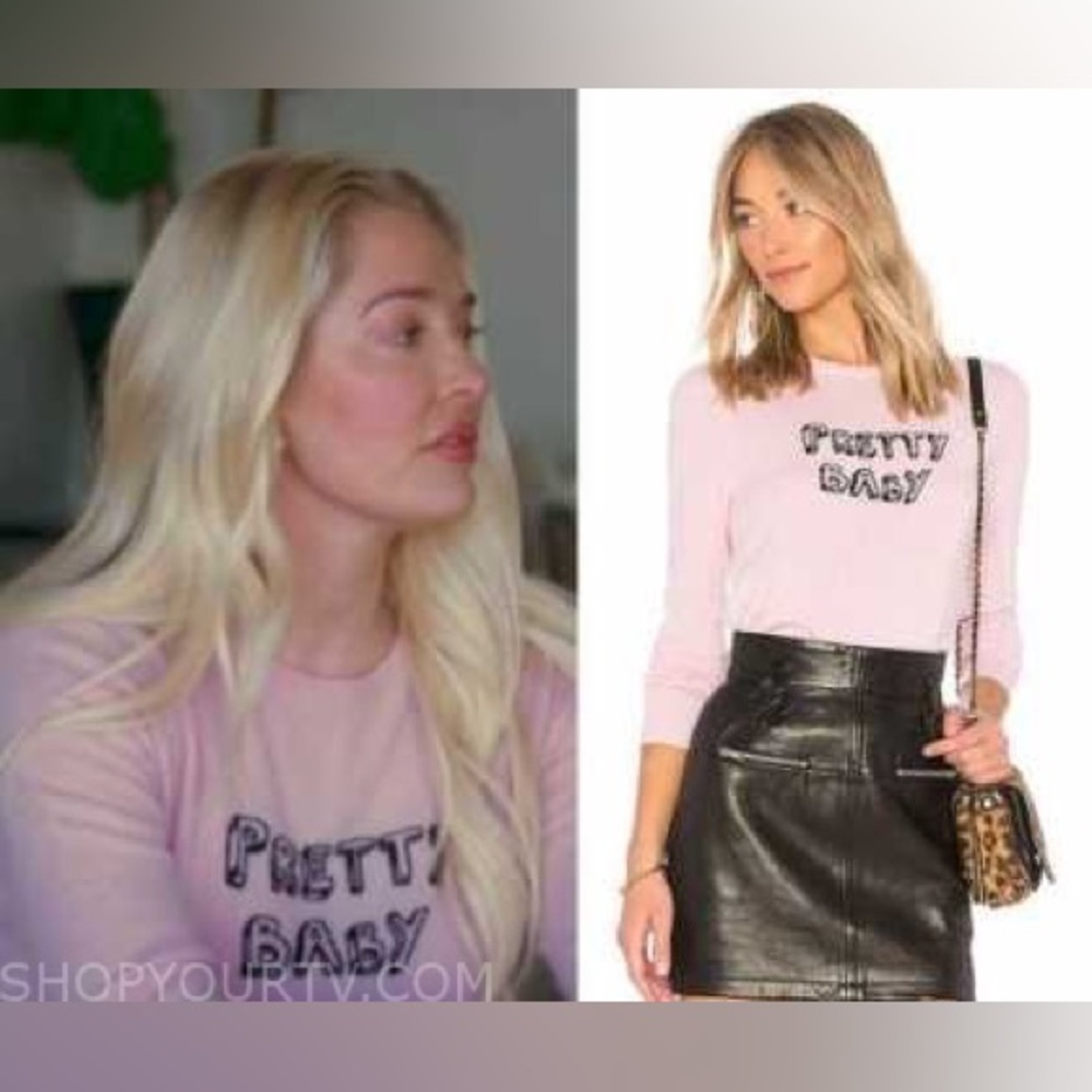 Bella Freud x J brand collab “Pretty Baby” sweater - Picture 4 of 7